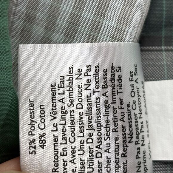 Eddie Bauer Shirt Mens L Green Vented Button L/S  Roll Tab Fishing Performance - Picture 14 of 15